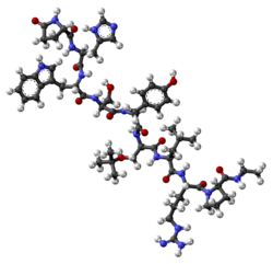Buserelin molecule ball.png