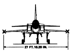 Convair Model 200A lift plus lift-cruise general arrangement (front view).png