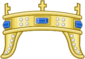 Depiction of the Crown of Zvonimir of Kingdom of Croatia (925–1102)