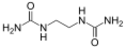 Ethylene diurea.svg