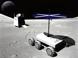 Team FREDNET tf(x) Lunar Rover Rendering