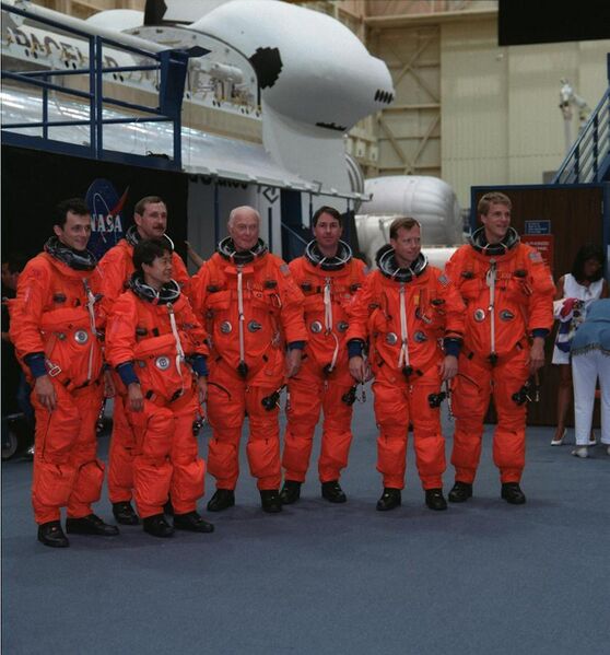 File:Glenn and STS-95 Go to Space.jpg