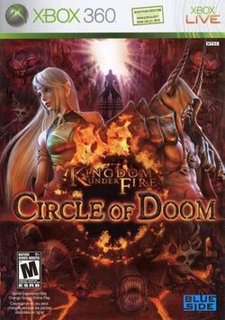 Kingdom Under Fire Circle of Doom Xbox 360 Game Cover.jpg
