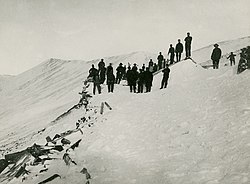 Miners on North Star Mountain in Colorado, 1879.