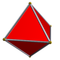 A 3-dimensional cross-polytope