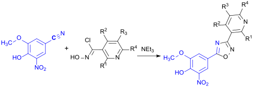 Intermediate in the opicapon synthesis