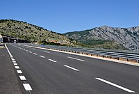 A-1 motorway in Montenegro.jpg