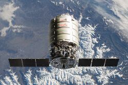 Cygnus 2 approaches ISS (ISS038-E-028044, modified).jpg