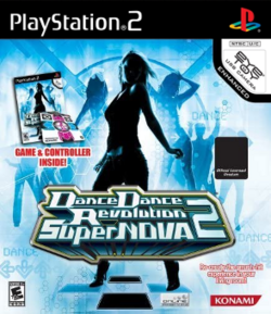 Dance Dance Revolution SuperNova 2 North American PlayStation 2 cover art.png
