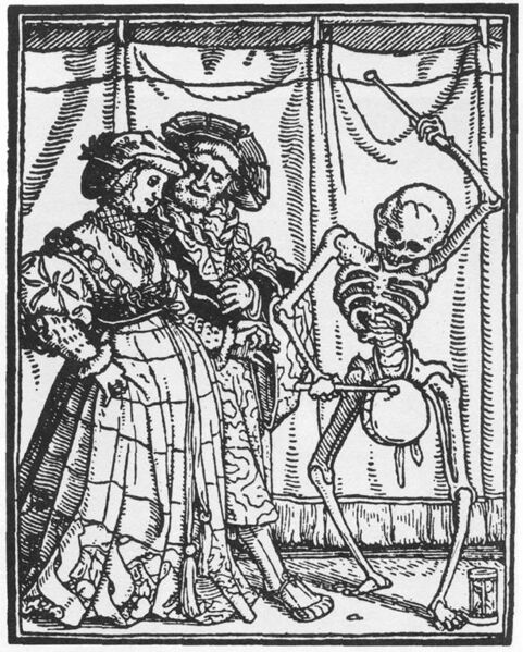File:Hans Holbein d. J. - The Noble Lady from Dance of Death - WGA11614.jpg