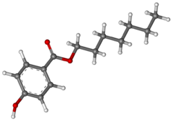 Heptyl p-hydroxybenzoate ball-and-stick.png