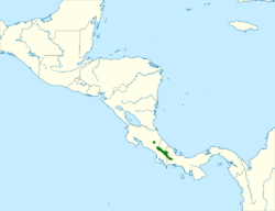 Junco vulcani map.svg