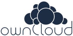 OwnCloud logo and wordmark.svg