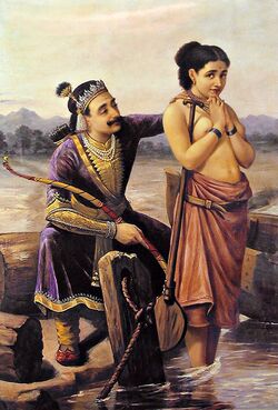 Ravi Varma-Shantanu and Satyavati.jpg