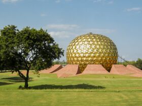 The Matrimandir in Auroville, Tamil Nadu, India.jpg