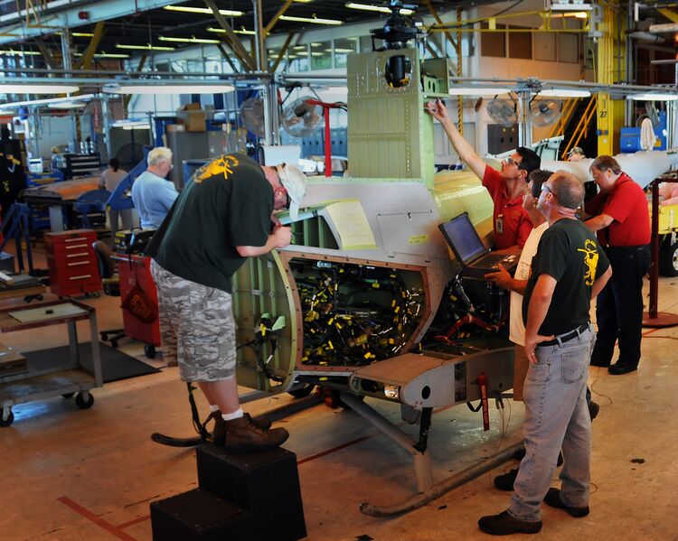 File:US Navy 100514-N-0000X-001 Civilian artisans from Fleet Readiness Center East perform maintenance and corrosion assessments.jpg