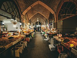 Ardabil historic bazaar