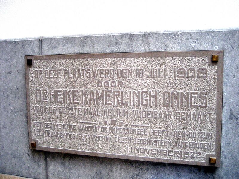 File:Leiden - Kamerlingh Onnes Building - Commemorative plaque.jpg