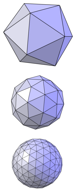 Loop Subdivision Icosahedron.svg