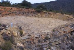 Tremp Formation - La Posa ichnofossil site.jpg