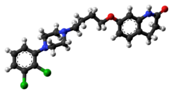 Aripiprazole molecule from xtal ball.png