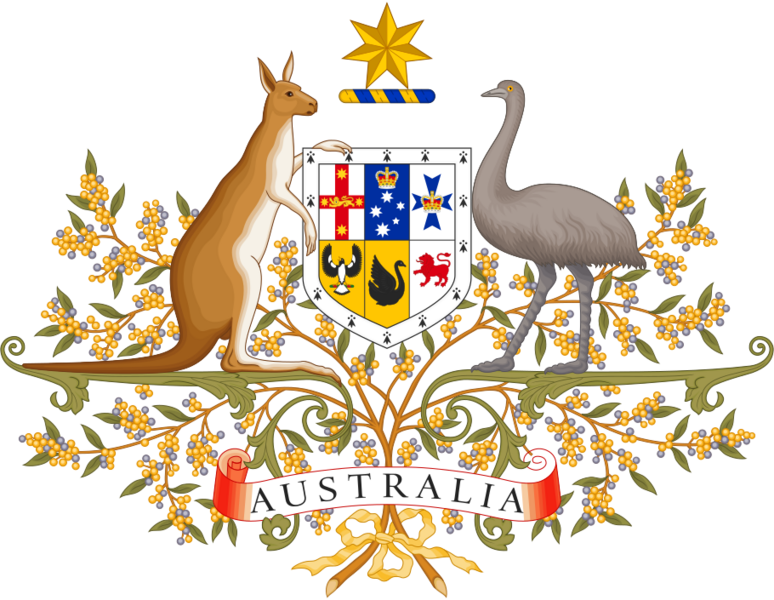 File:Coat of Arms of Australia.svg