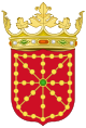 Coat of Arms of the Kingdom of Navarre (Variant).svg