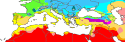 Koppen World Map (Mediterranean Sea area only).png