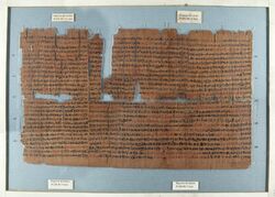 Roll, 664 - 332 B.C.E. Brooklyn Papyrus 47.218.48a-f.jpg