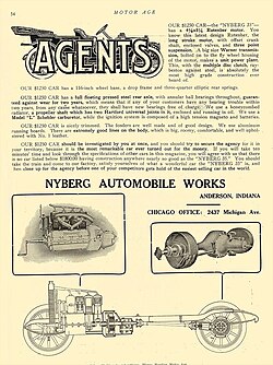 1911 Nyberg Auto advertisement Rutenber Engine.jpg