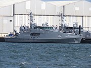 ADV Cape Capricorn at Austal shipyards in Henderson, Western Australia, October 2022 05.jpg