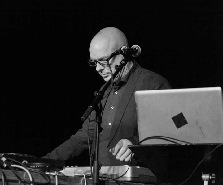 File:Brian Eno live remix at Punkt 2012 (cropped).jpg