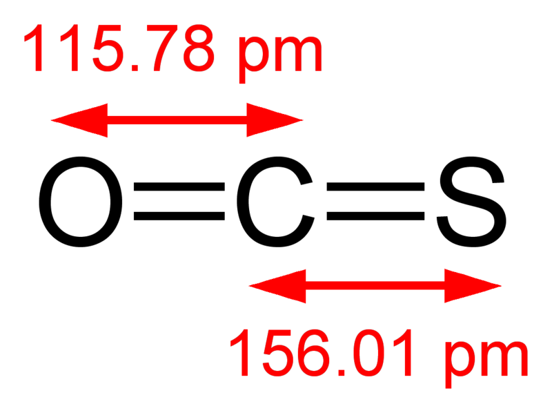 File:Carbonyl-sulfide-2D-dimensions.png