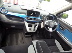 Daihatsu CAST ACTIVA G Turbo"SA II" (DBA-LA250S-GBVZ) interior.jpg