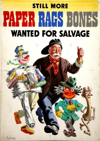 File:INF3-196 Salvage Still more paper, rags, bones wanted for salvage Artist Gilroy.jpg