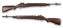 M14 rifle - USA - 7,62x51mm - Armémuseum noBG.png