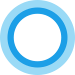 Microsoft Cortana transparent.svg