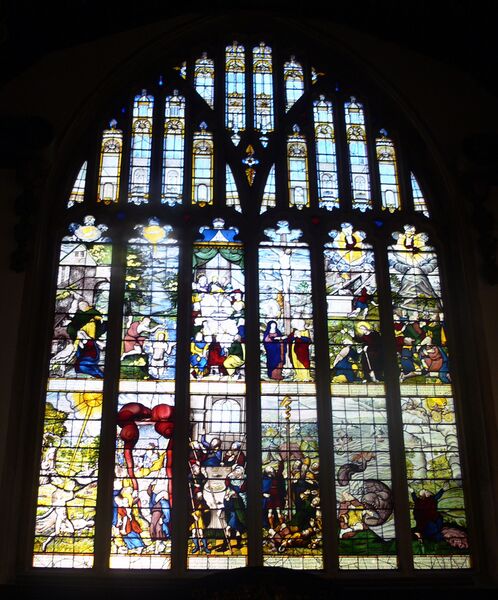File:Oxford - Lincoln College - Chapel Stained Glass Window.JPG