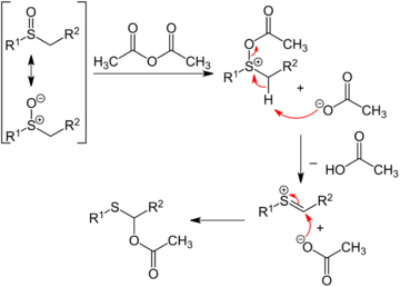 Pummerer Rearrangement V.1.svg