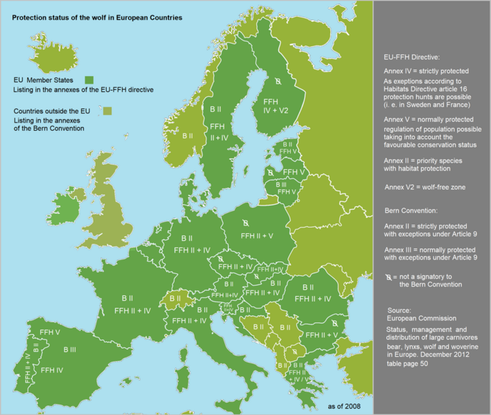 File:Wolf - protection status in Europe 1.png