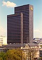 Former Commerzbank head office tower [de] at Neue Mainzer Strasse 32-36 in Frankfurt, designed by architect Richard Heil, upon completion in 1974: 128