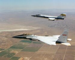 Formation of NASA F-104 and F-15
