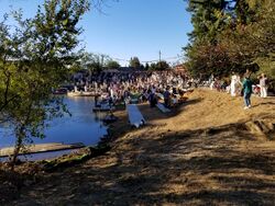 Baba Hari Dass Shraddha ceremony