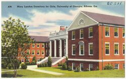Mary Lyndon Dormitory for Girls, University of Georgia, Athens, Ga. (8342840185).jpg