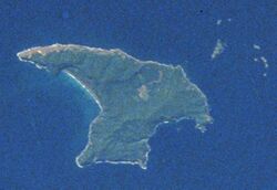 Raoul Island, New Zealand (STS008-36-1403, cropped rotated).jpg
