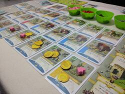 Romans vs Barbarians solo game of Imperial Settlers.jpg