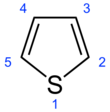 Skeletal formula showing numbering convention