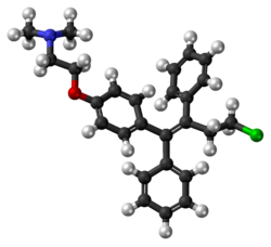 Toremifene molecule ball.png