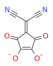 2-(dicyanomethylene)croconate dianion