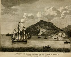 A voyage round the world; but more particularly to the north- west coast of America- performed in 1785, 1786, 1787, and 1788, in the King George and Queen Charlotte, Captains Portlock and Dixon (1789) (14597098220).jpg